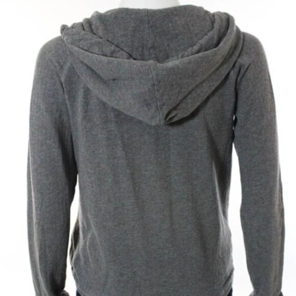 Aubin & Wills Gray Zip Up Hoodie Jacket XS - Picture 4 of 6